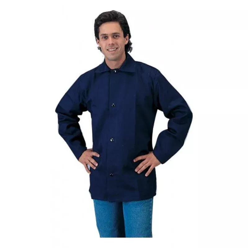Tillman 6230B 30" Navy Flame Retardant Welding Jacket (1 Jacket)