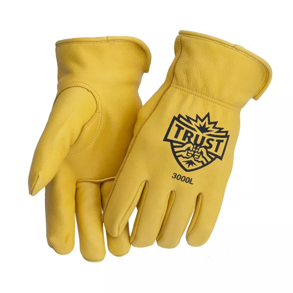 TRUST 3000 SUPER PREMIUM DEERSKIN DRIVERS GLOVE