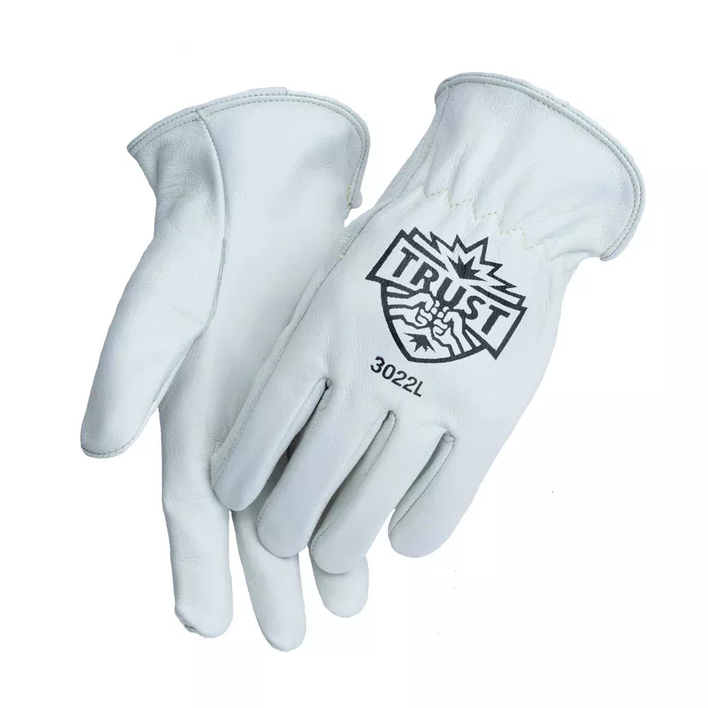 TRUST 3022 SELECT TOP GRAIN COWHIDE DRIVERS GLOVE
