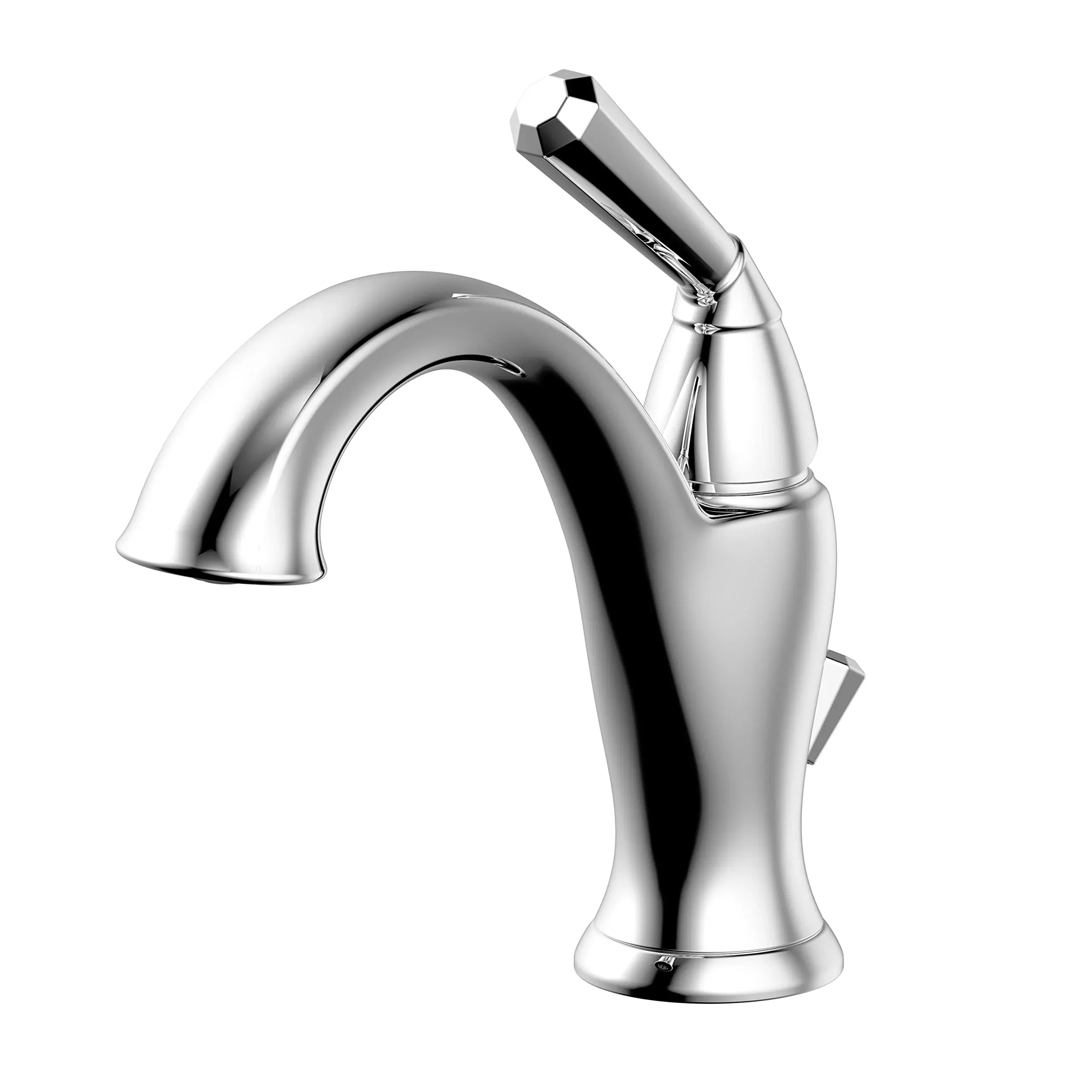 UF3521x Z Collection Single-Handle Deck-Mount Mid-Arc Lavatory Bathroom Sink Faucet with Drain Assembly