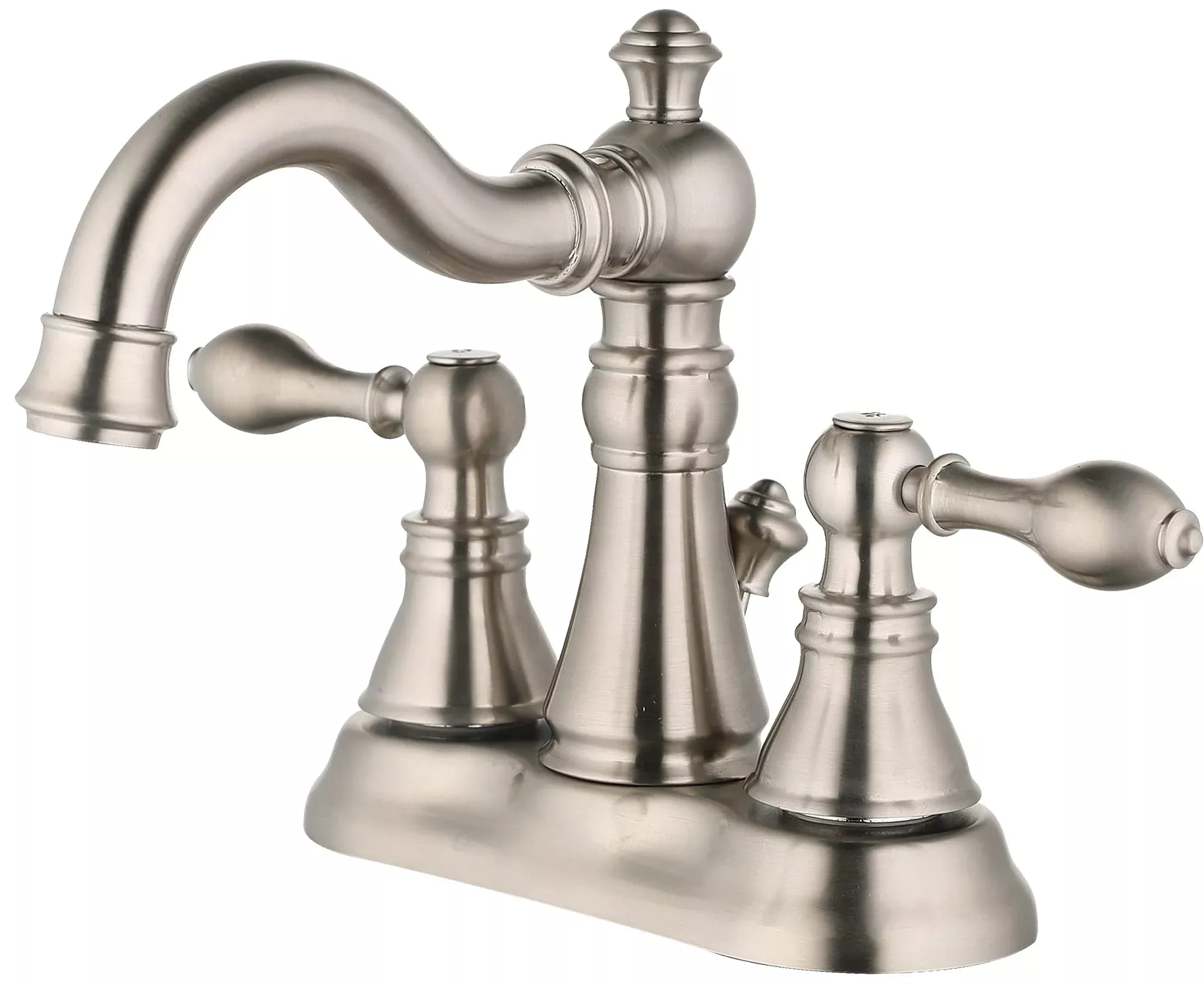 UF4511x Signature Collection Double Handle Centerset Lavatory Bathroom Sink Faucet with Drain Assembly