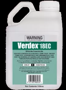 Verdex 18EC Miticide Abamectin 5L