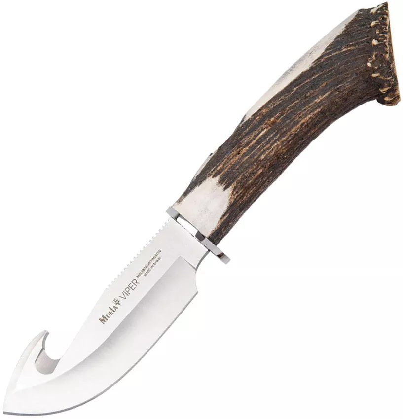 Viper-11S Fixed Blade Stag