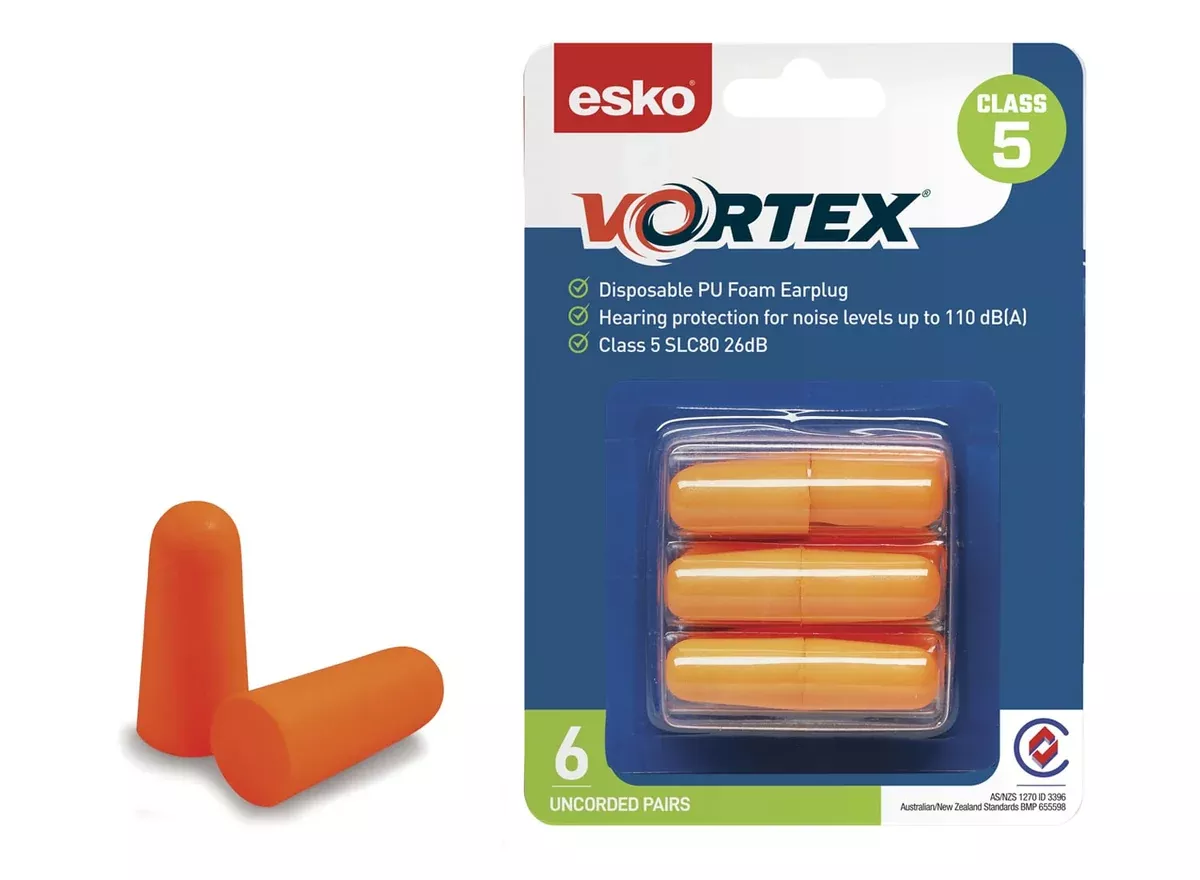 Vortex Uncorded Earplug 26dB 6 Pairs