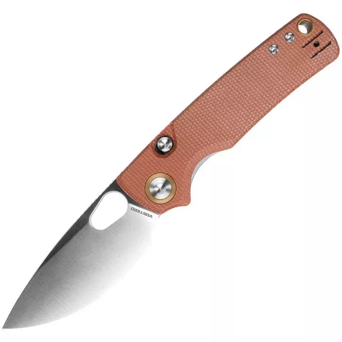 VOSTEED Porcupine Top Linerlock Brown/14C28N