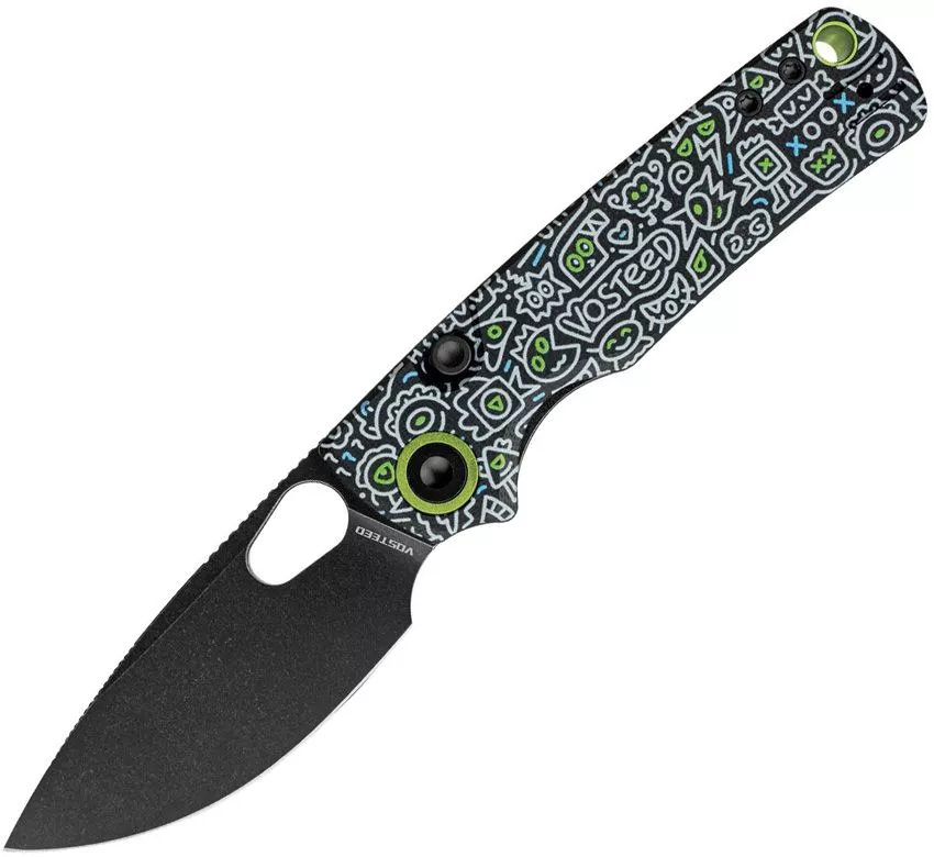 VOSTEED Porcupine Top Linerlock Doodle/14C28N