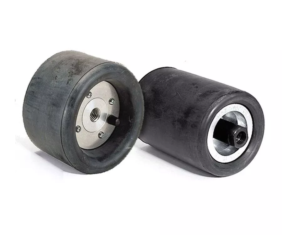 Walter 07F051 5-3/8" Width x 3.5" Diameter x 5/8"-11 Soft Pneumatic Drum