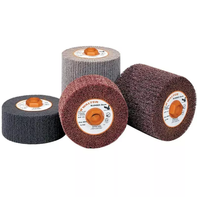 Walter 07M422 4.5" x 2" Coarse Surface Conditioning Blendex™ Drum