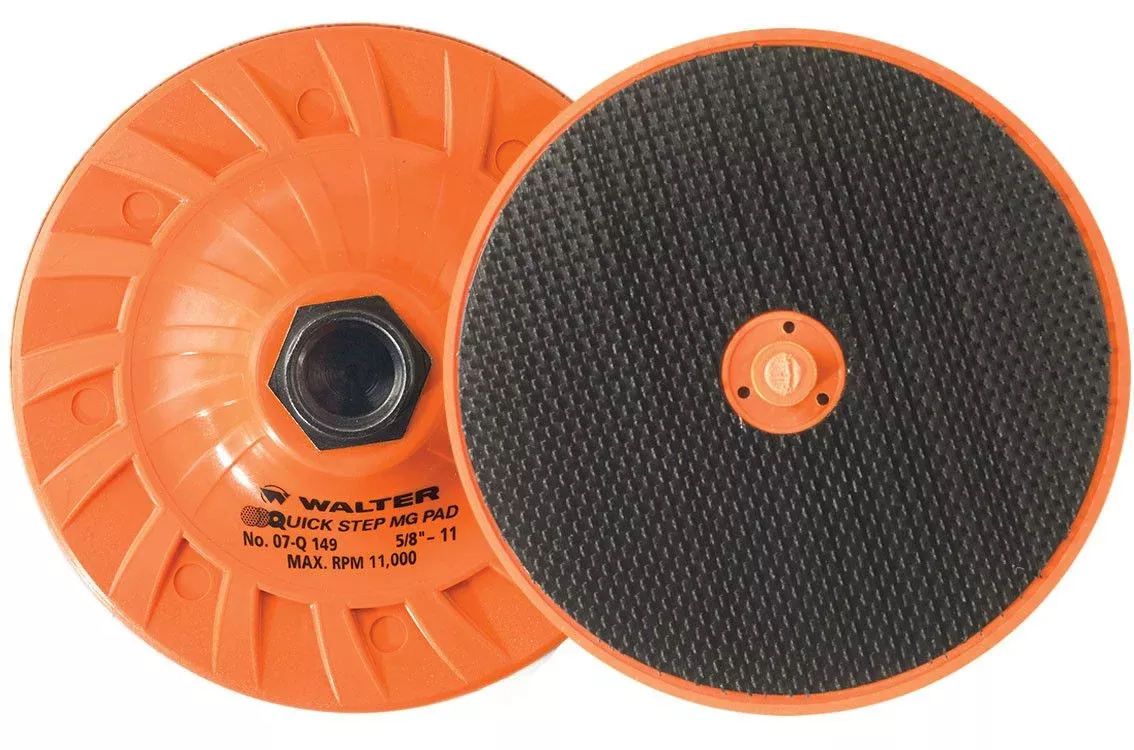 Walter 07Q164 6" x 5/8"-11" Quickstep Mounting Pad (1 Pad)