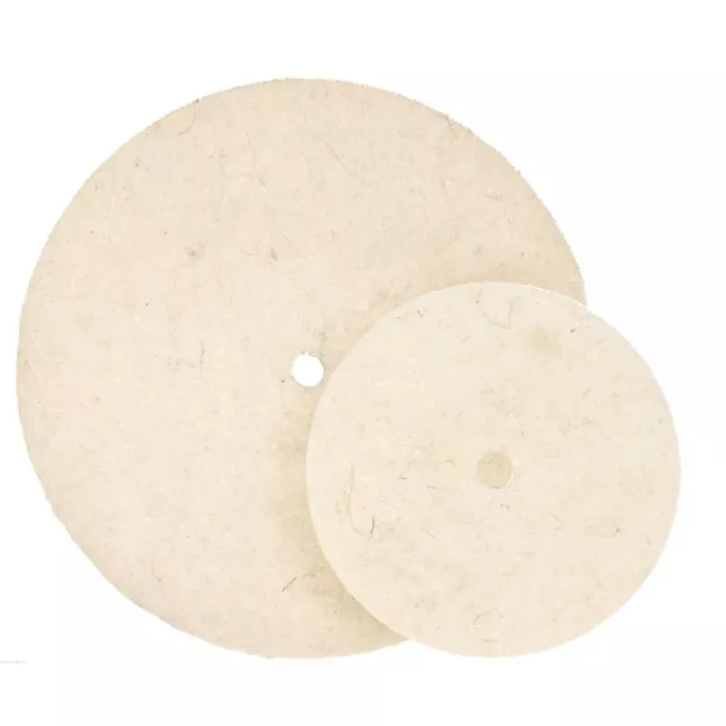 Walter 07T450 4.5" Quick-Step Polishing Felt Disc