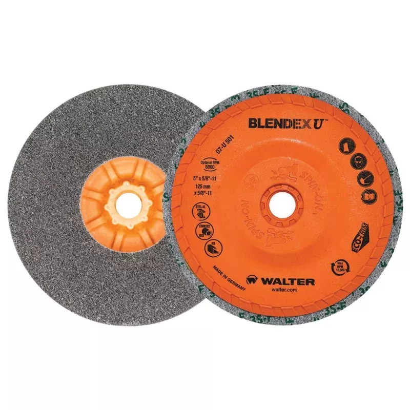 Walter 07U501 5" 5/8-11" Blendex U Cup Disc