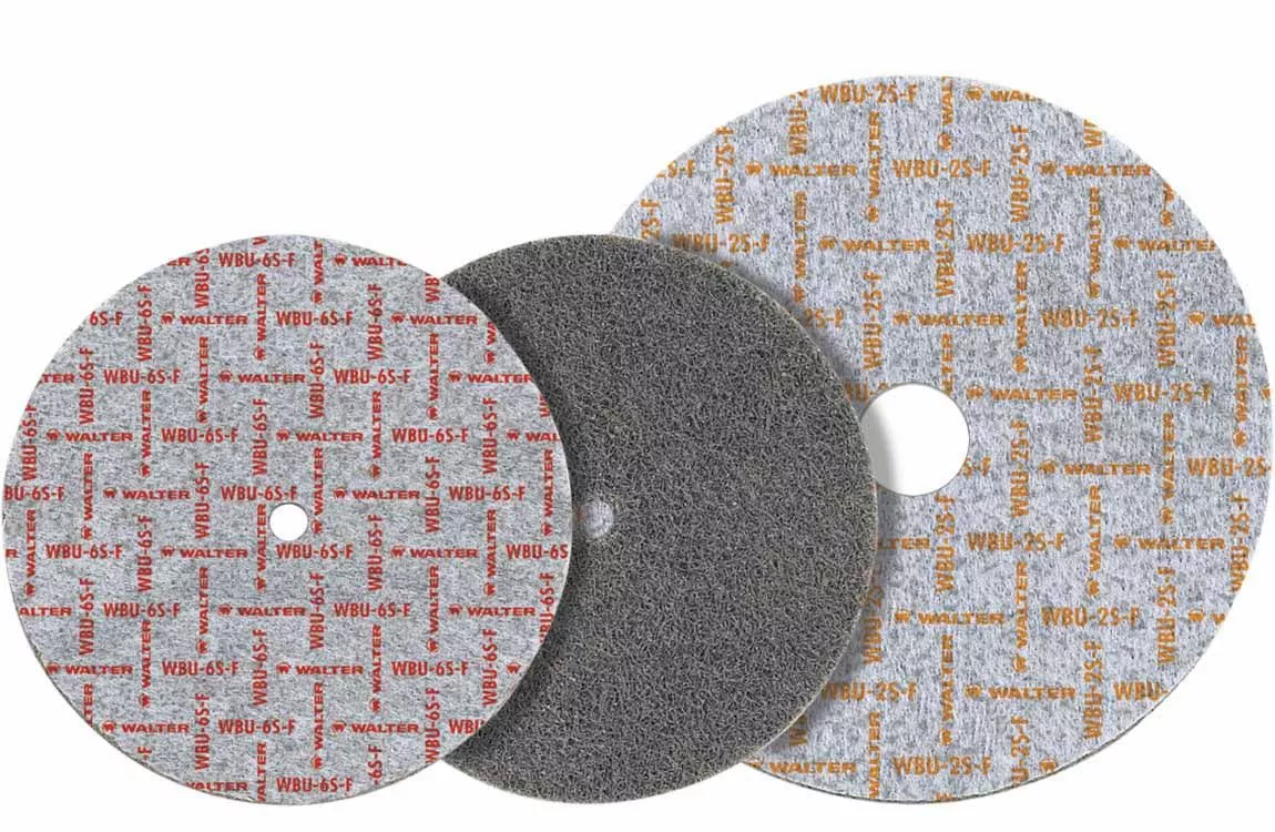 Walter 07U651 6" x 1/2" x 1" 2SF Blendex U Wheels