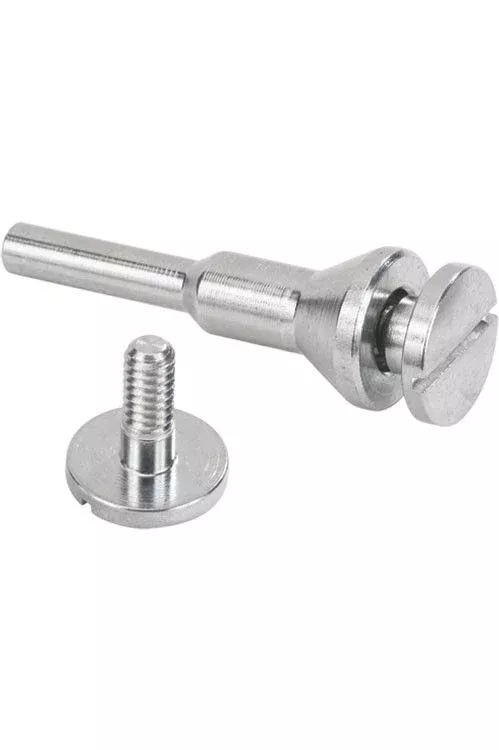 Walter 11L007 Flush Mandrel for 2 and 3 Wheel, 1/4 and 3/8 Arbor (1 EA)