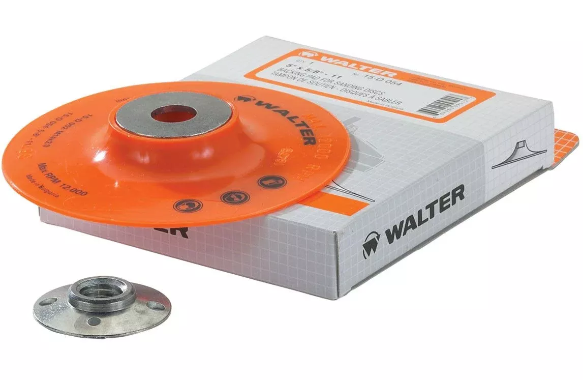 Walter 15D054 5" x 5/8"-11 Backing Pad Assembly