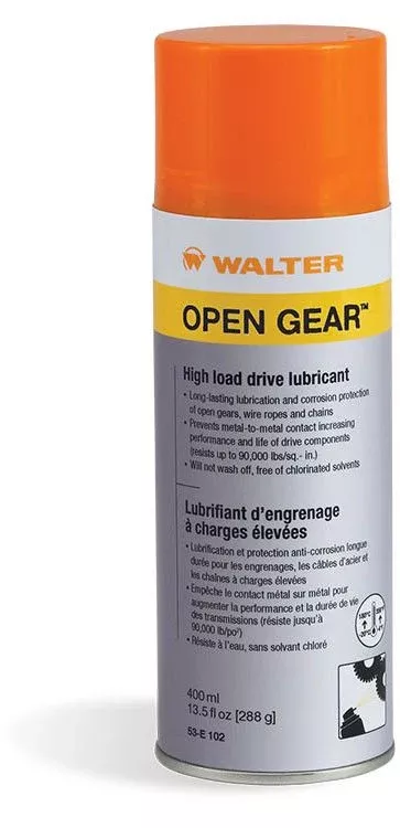 Walter 53E102 OPEN GEAR Aerosol: 13.5 oz