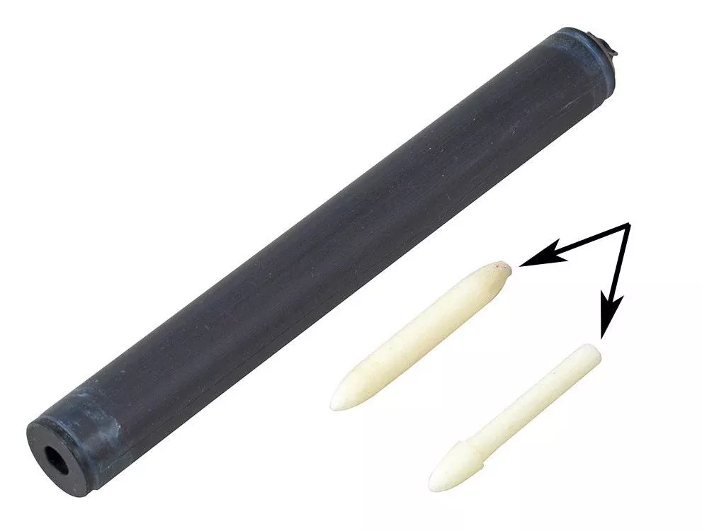 Walter 54B046 White Felt Tip Refills for 54T010 - 5 per Pack (1 Pack)
