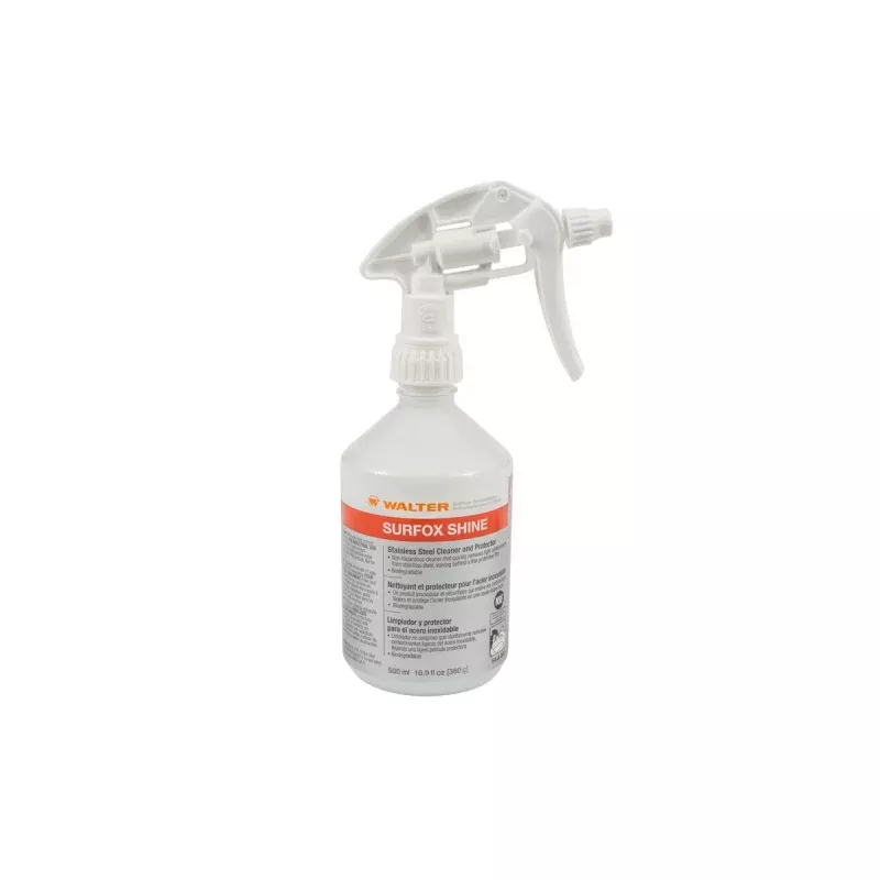 Walter SURFOX™ Shine Stainless Steel Cleaner and Protector