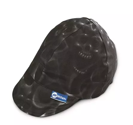 Welding Cap, Ghost Skulls