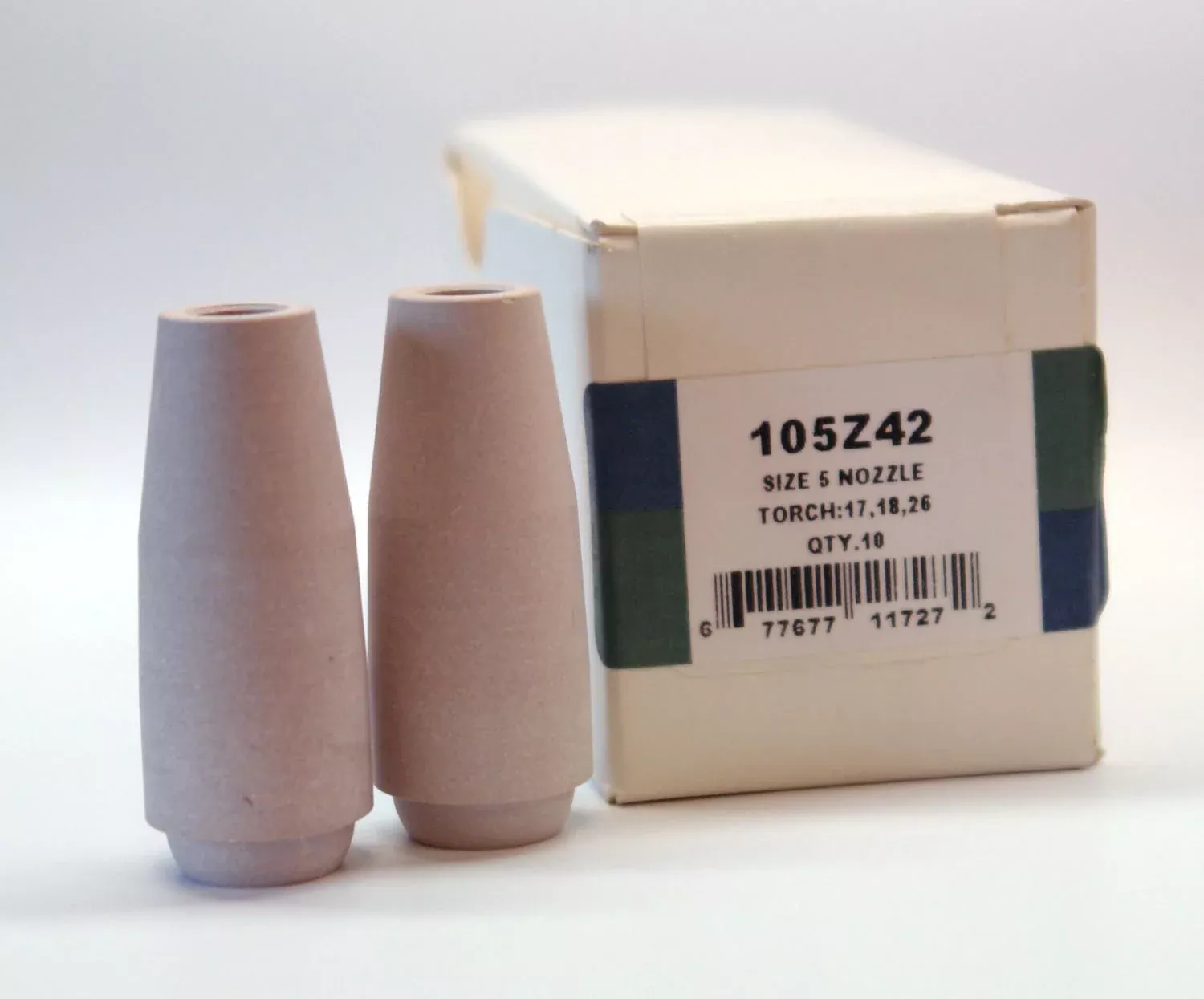 Weldmark 105Z42 #5 TIG Torch Lava Nozzle (10 Each)