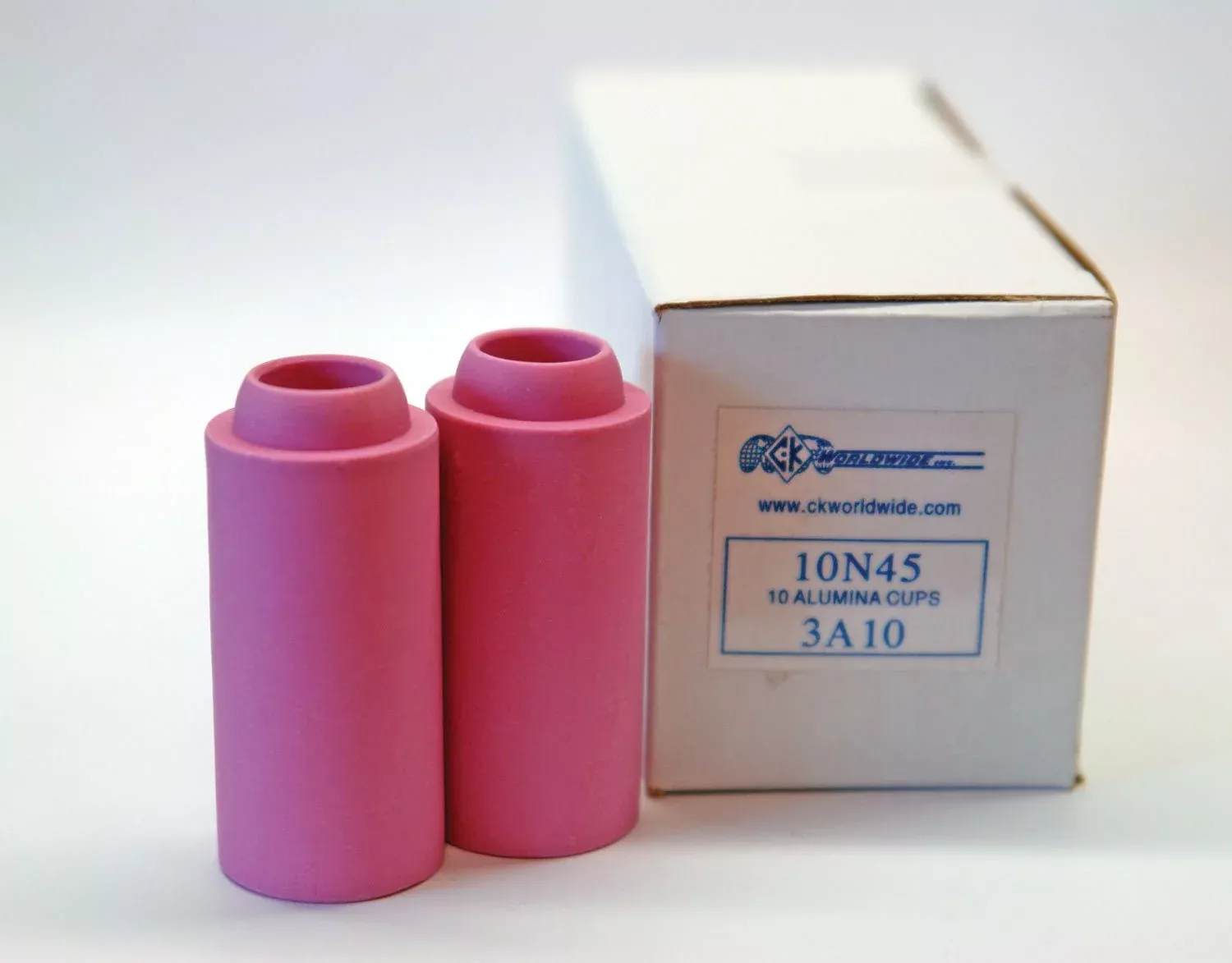 Weldmark 10N45 #10 TIG Alumina Nozzle (10 Each)