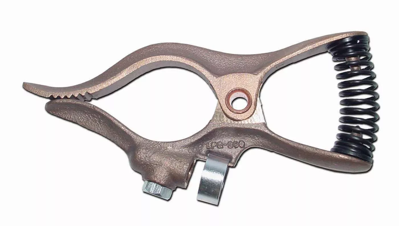 Weldmark LPG300 300 Amp Curved Jaw Ground Clamp