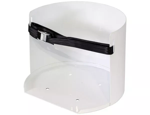 White Steel 5 Gallon Water Cooler Mount 5201005