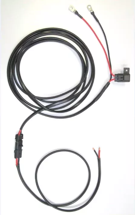 Wiring loom for Retraspray. from battery.