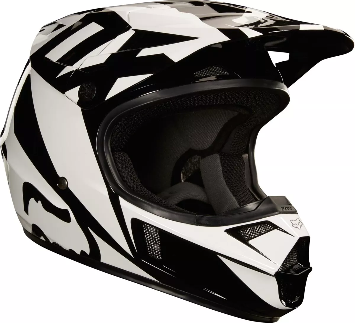 YOUTH V1 RACE HELMET [BLK] S