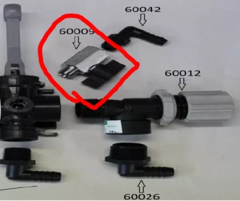 Z-Sprayer Chrome Valve 1/4'' P/N: GG1355737