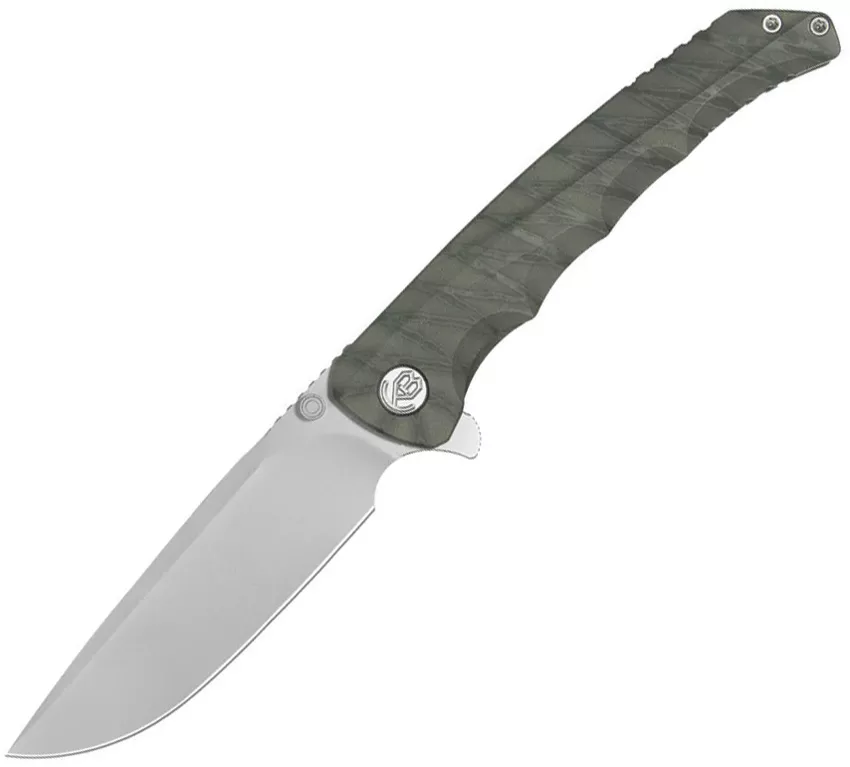 Zazoo Framelock Flame Ti