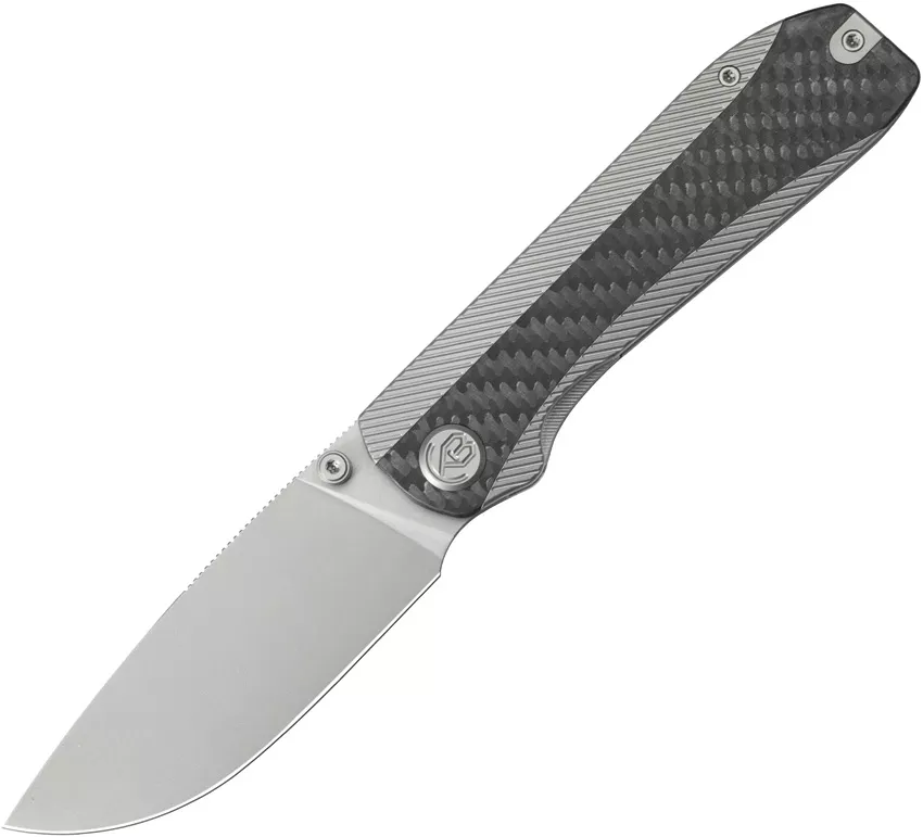 Zephyr Linerlock Gray Ti/CF