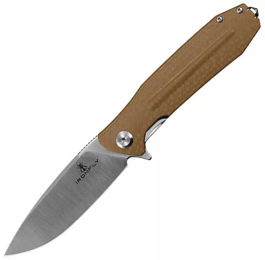 Zesty Linerlock Brown G10